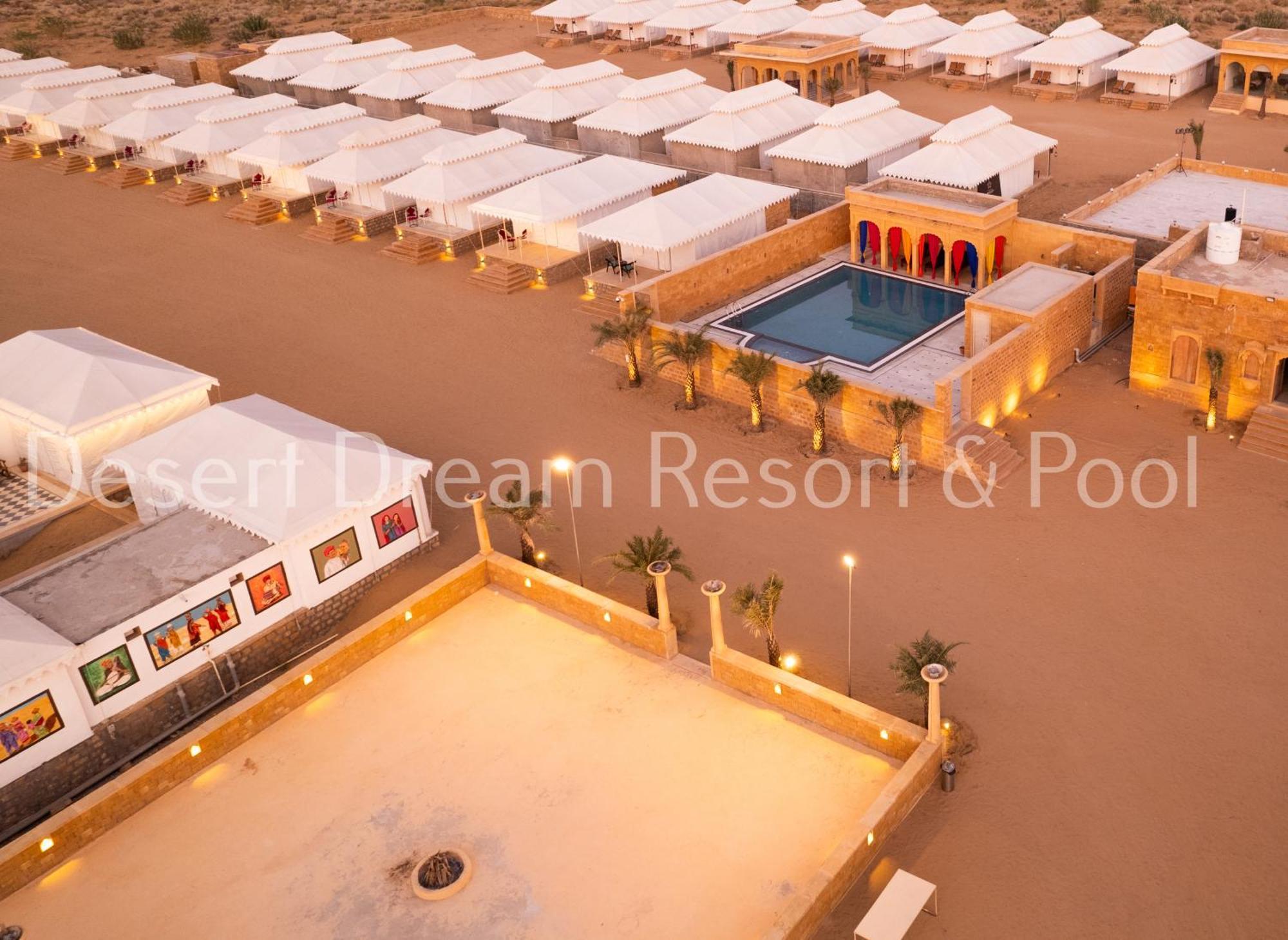 Desert Dream Royal Camp & Pool Jaisalmer Eksteriør billede